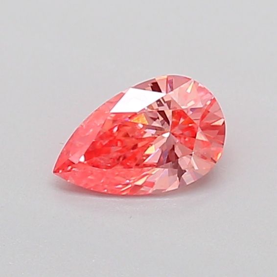 0.31 CT Fancy Vivid Pink PEAR
