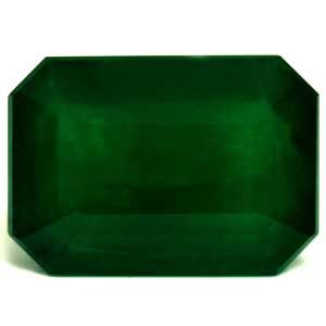 EMERALD FACETED 7.63ct GREEN Deep Green EC ZAMBIA NONE