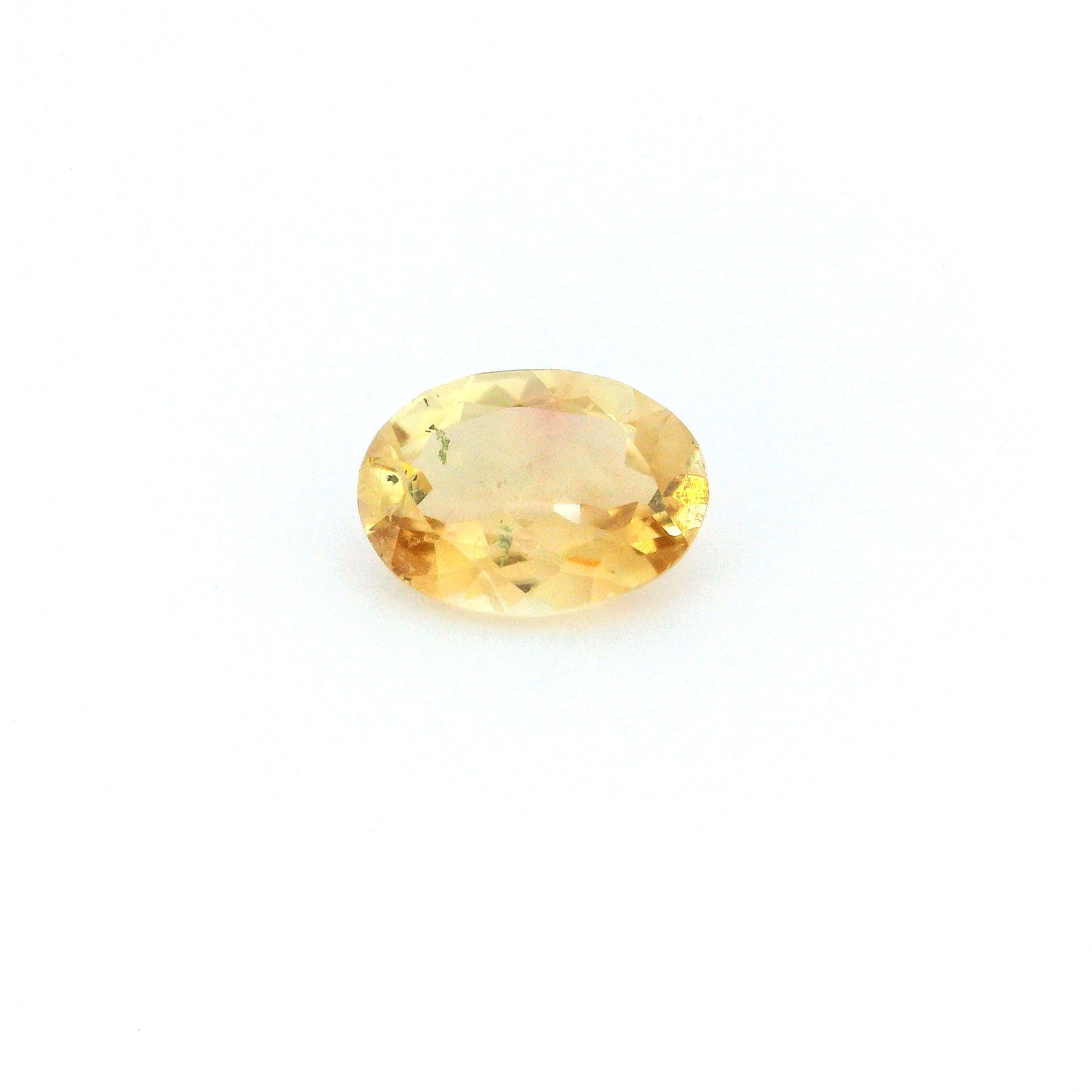 Turmalin 1,01 ct, brązowy, szlif owalny