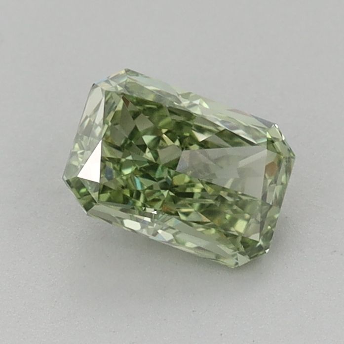 0.75 CT Fancy Vivid Green RADIANT