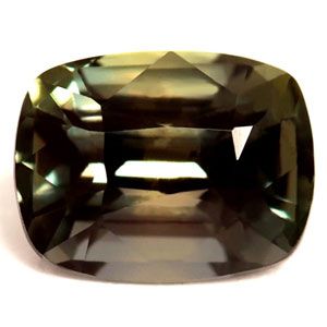 Szafir 1,19 ct, purpurowy, szlif cushion