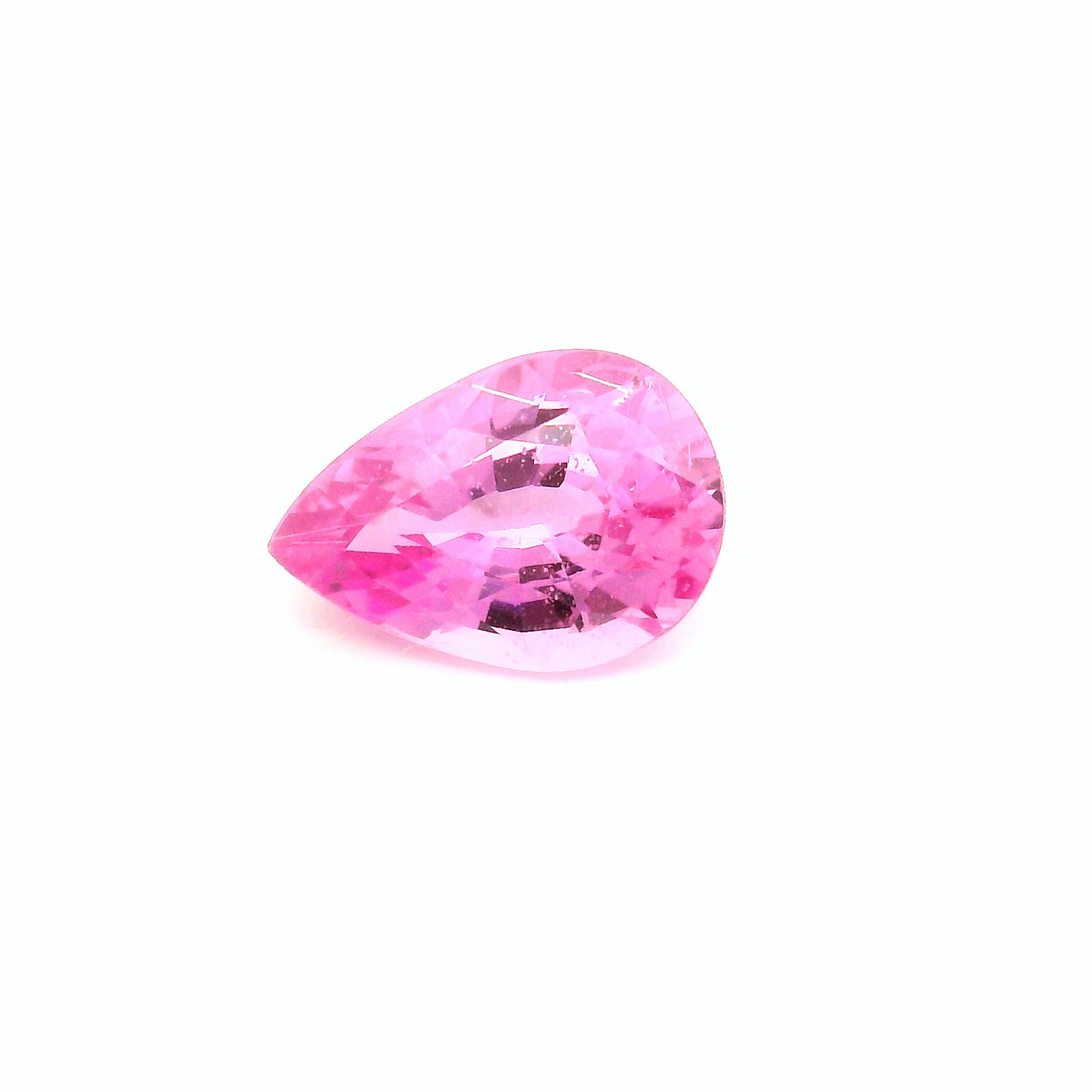 0.81 ct Pear sapphire