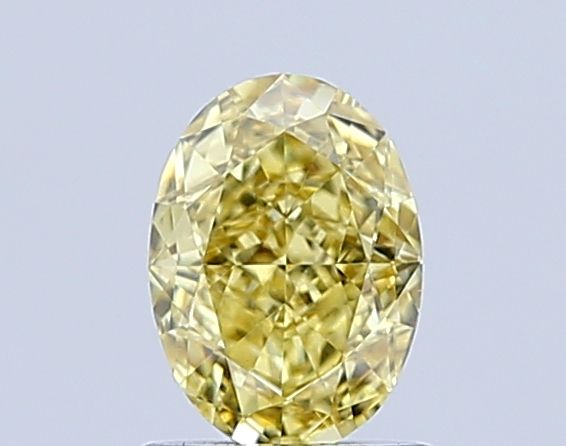 1.04 CT Fancy Intense Yellow OVAL