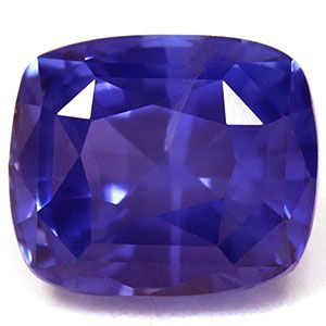SAPPHIRE FACETED 2.31ct BLUE Vivid Blue SI SRILANKA NONE