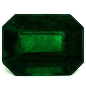 Szmaragd 1,43 ct, zielony, szlif szmaragdowy