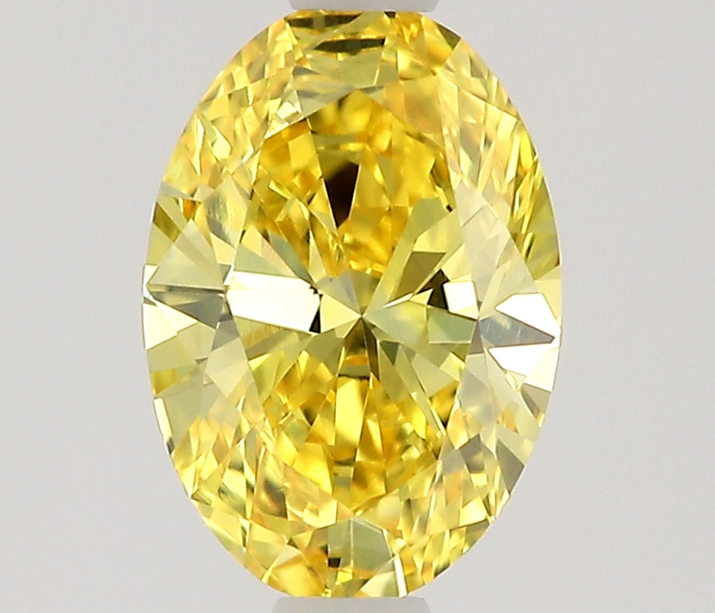 0.45 CT Fancy Intense Yellow OVAL