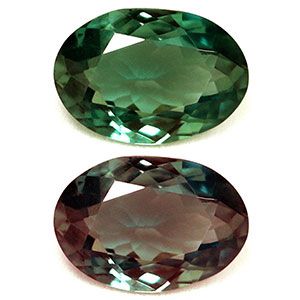 ALEXANDRITE FACETED 0.57ct GREEN Blue Green to Purple EC INDIA NONE