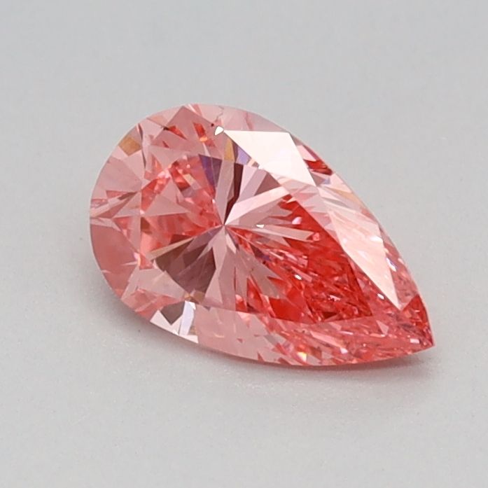 0.42 CT Fancy Vivid Pink PEAR