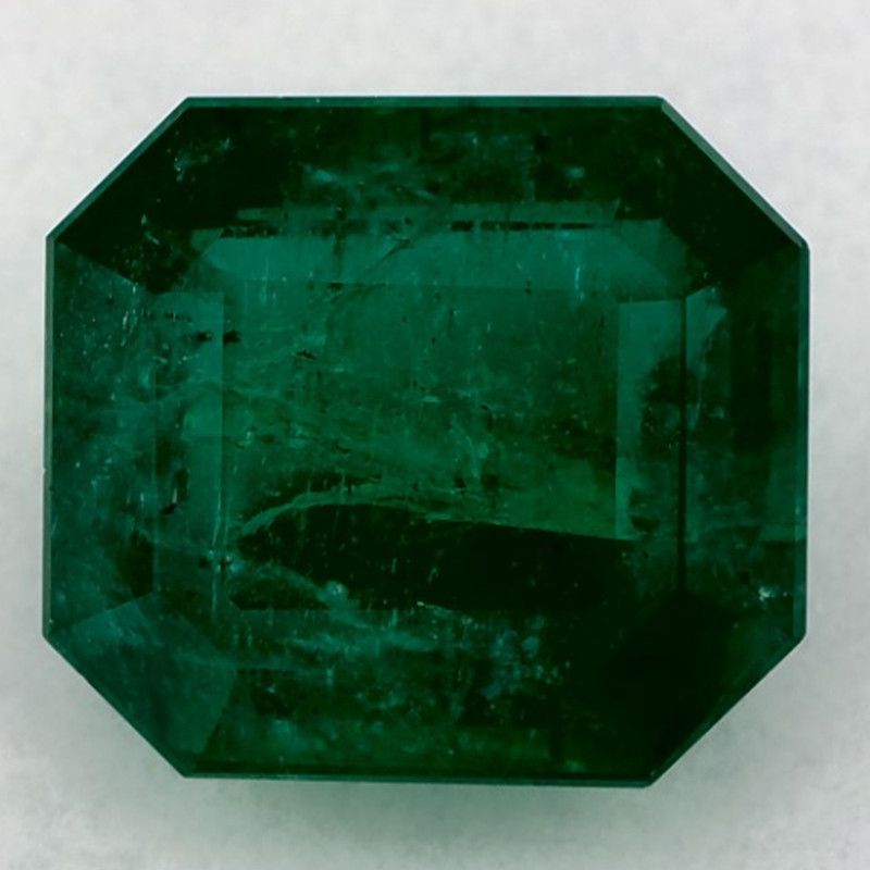 Szmaragd 6,03 ct, zielony, szlif ośmiokątny