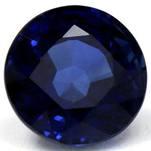SAPPHIRE FACETED 1.24ct BLUE Intense Blue EC MADAGASCAR HEATED
