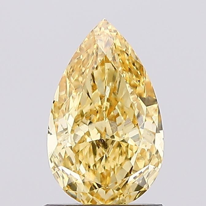 1.03 CT Fancy Intense Yellow PEAR