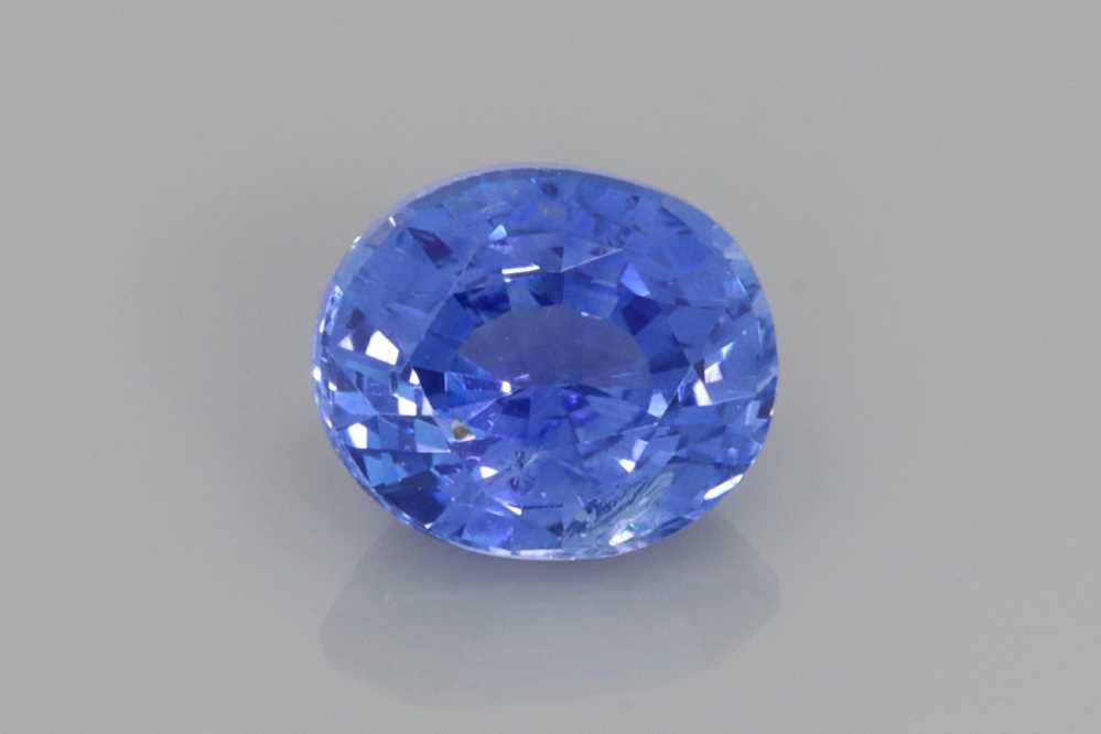 SAPPHIRE FACETED 0.87ct BLUE BLUE SI SRILANKA HEATED
