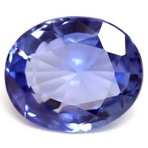 Szafir 1,38 ct, niebieski, szlif owalny