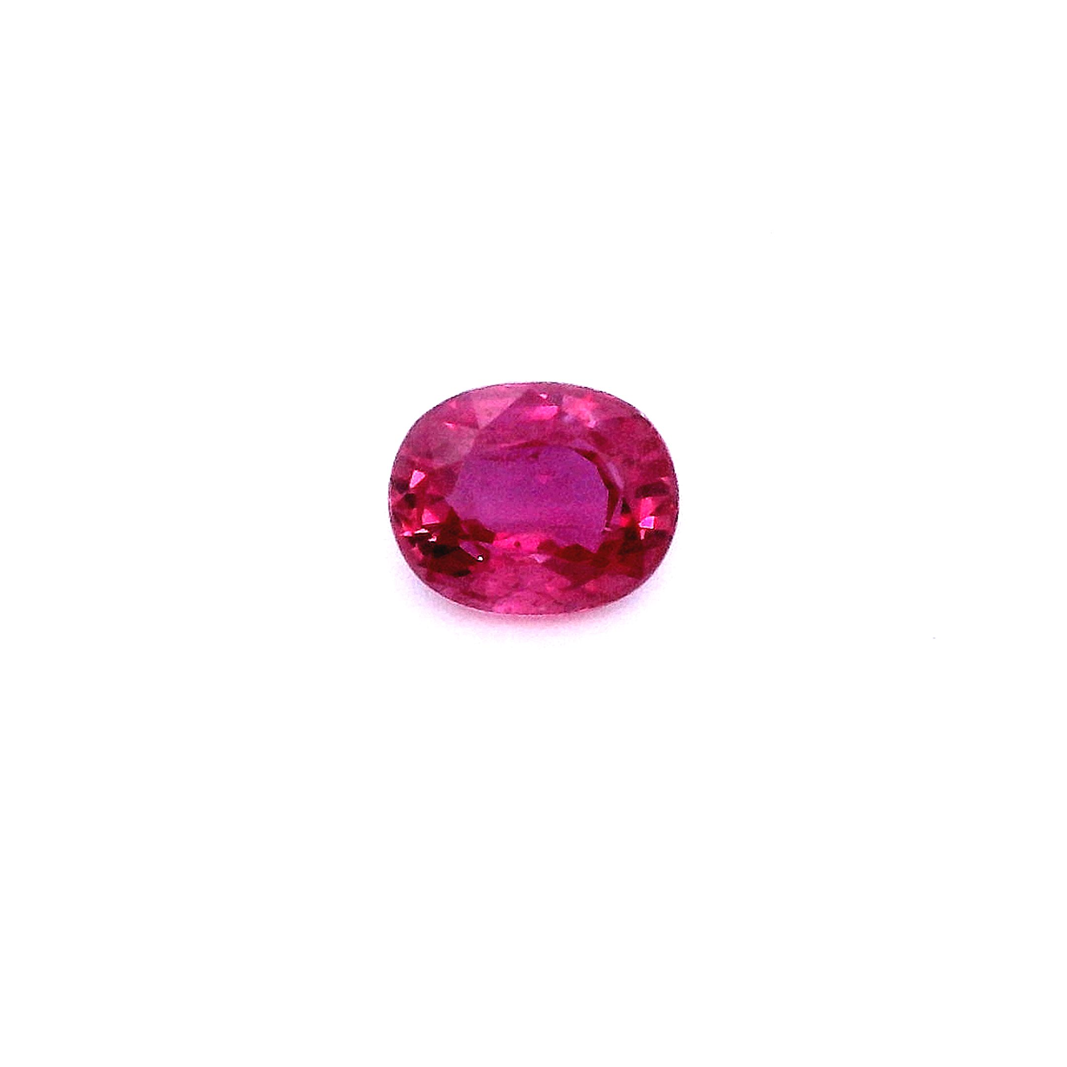 1.04 ct Oval ruby