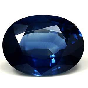 Szafir 1,52 ct, niebieski, szlif owalny