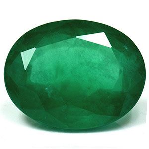 Szmaragd 6,83 ct, zielony, szlif owalny