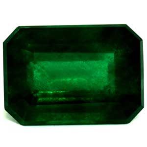 Szmaragd 1,26 ct, zielony, szlif szmaragdowy