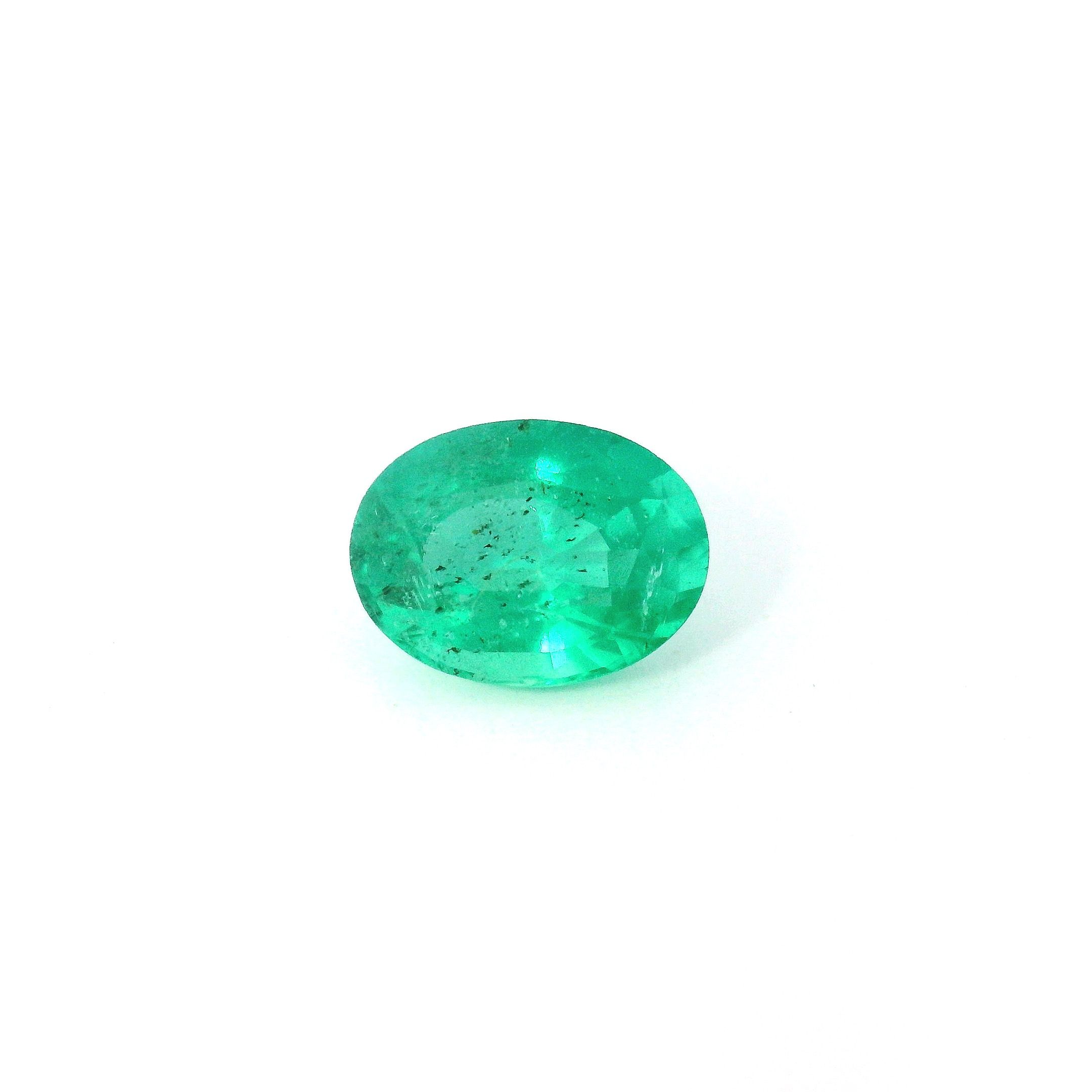 1.29 ct Oval emerald