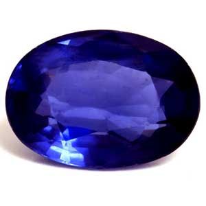 Szafir 1,72 ct, niebieski, szlif owalny