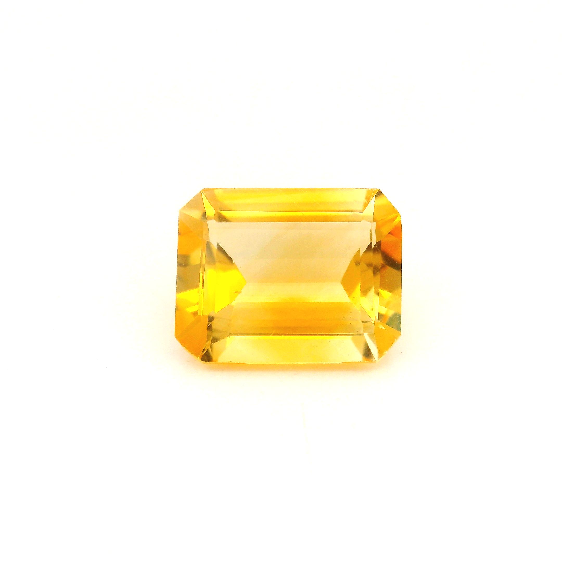2.42 ct Octagonal citrine