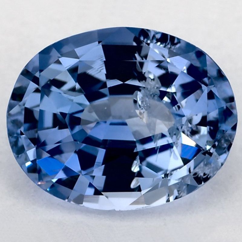 Szafir 3,03 ct, niebieski, szlif owalny