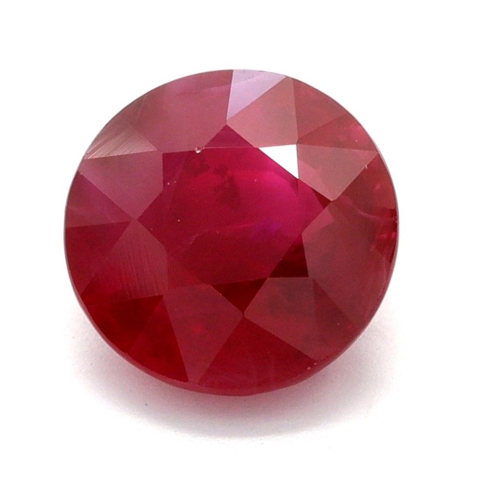 RUBY FACETED 1.6ct RED RED SI MOZAMBIQUE HEATED