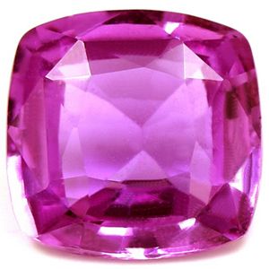 Szafir 1,62 ct, różowy, szlif cushion