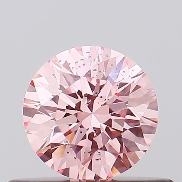0.39 CT Fancy Vivid Pink ROUND