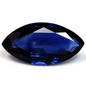 SAPPHIRE FACETED 1.94ct BLUE Deep Blue MI MADAGASCAR NONE