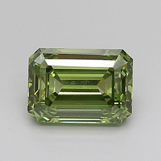 0.99 CT Fancy Vivid Green EMERALD