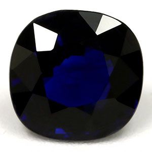 SAPPHIRE FACETED 1.08ct BLUE Deep Blue EC MADAGASCAR NONE