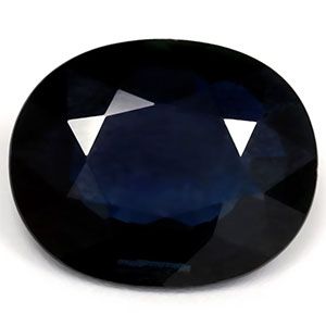 Szafir 3,33 ct, niebieski, szlif owalny