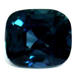 Szafir 1,06 ct, morski, szlif cushion