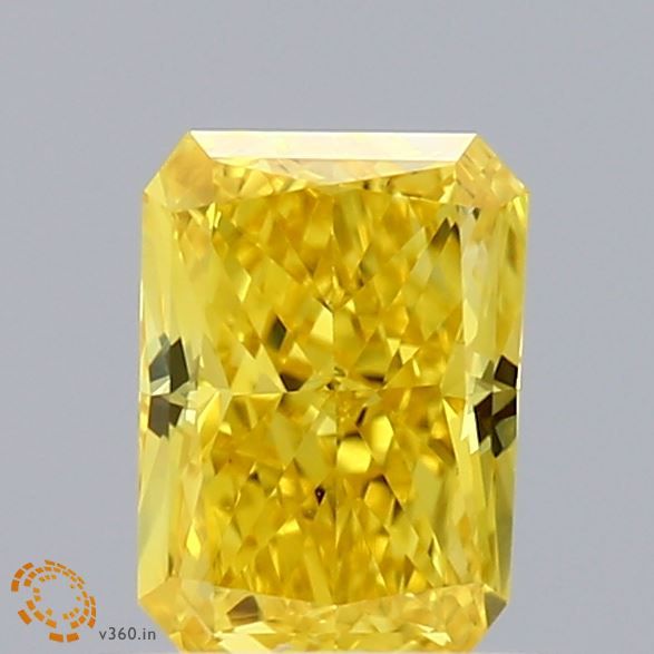 0.6 CT Fancy Vivid Yellow RADIANT