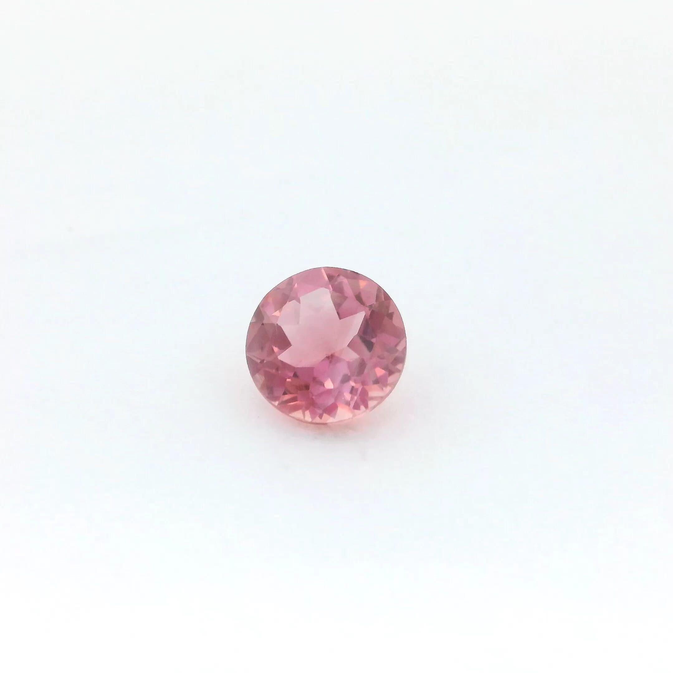 Turmalin 1,80 ct, różowy, szlif okrągły