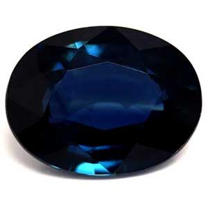 SAPPHIRE FACETED 1.53ct BLUE Intense Blue EC MADAGASCAR HEATED