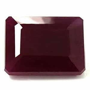 Rubin 5,56 ct, czerwony, szlif szmaragdowy
