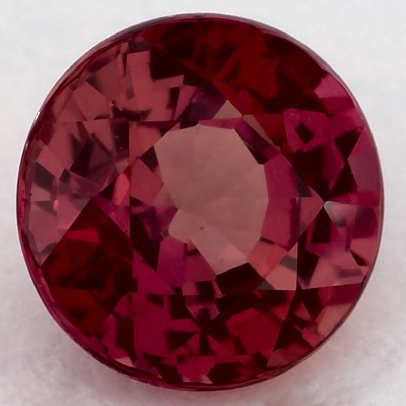 Rubin 1,05 ct, czerwony, szlif okrągły