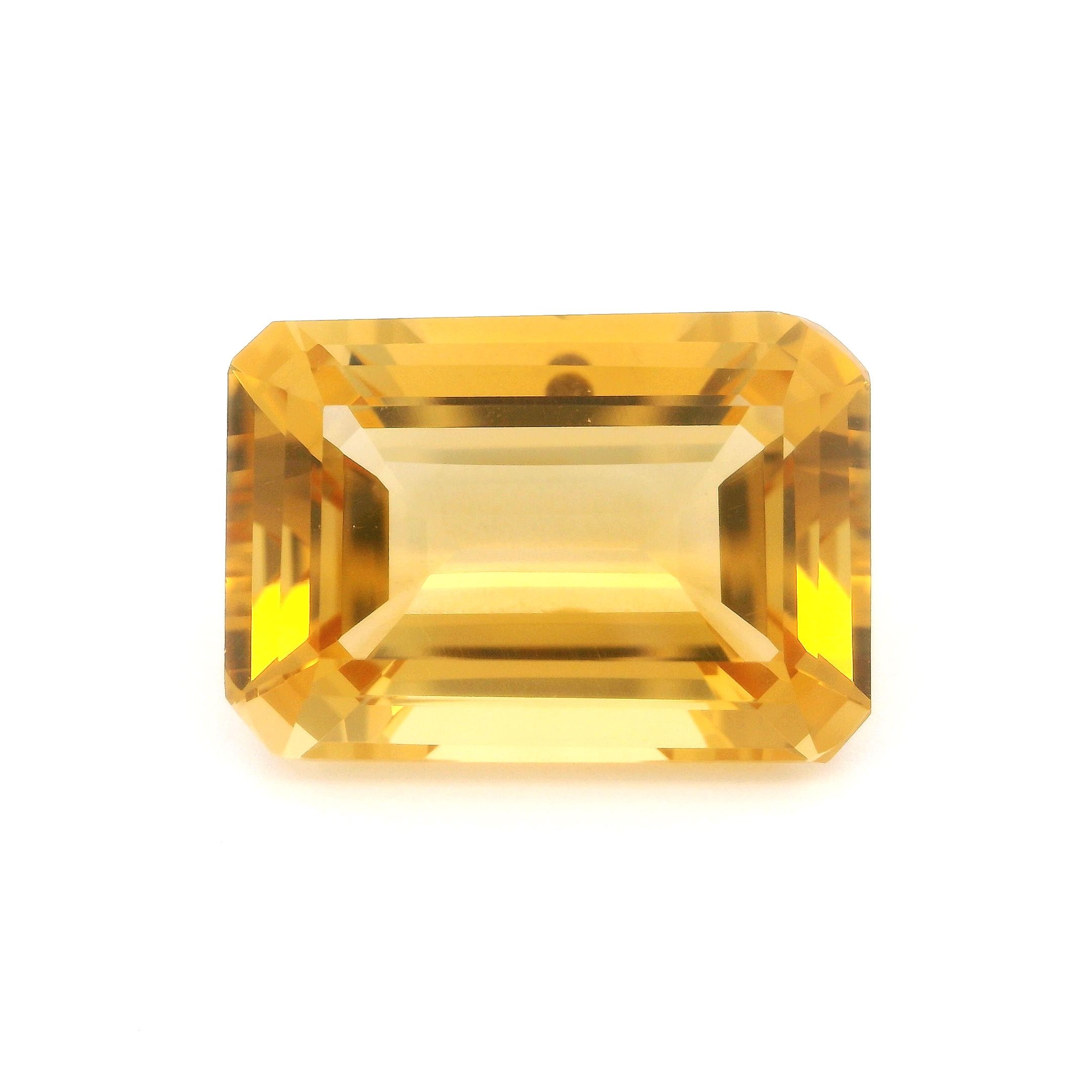16.23 ct Octagonal citrine