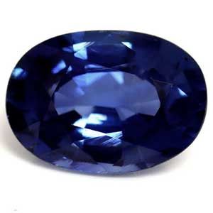 Szafir 1,04 ct, niebieski, szlif owalny