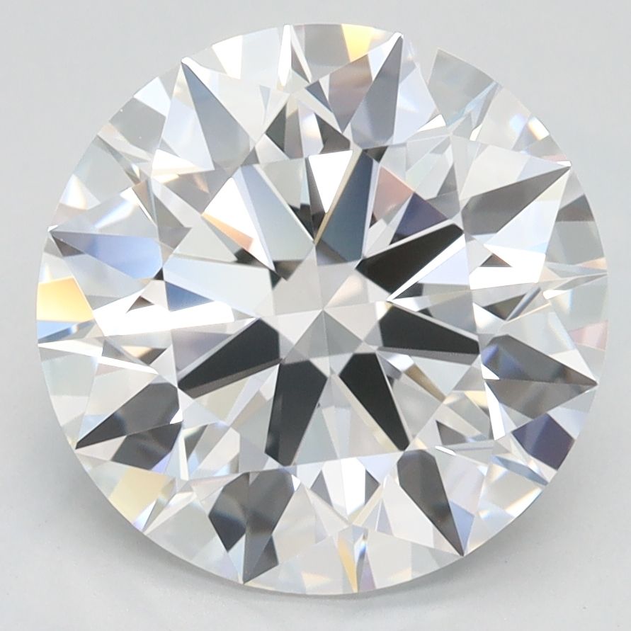 Diamant Rond 3.31 ct - Couleur D - Pureté IF