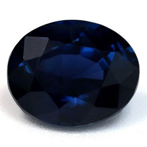 Szafir 1,63 ct, niebieski, szlif owalny
