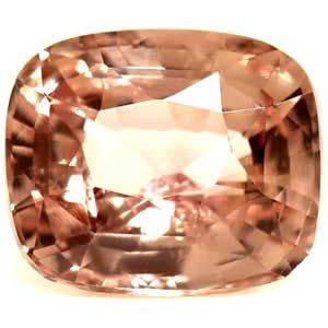 SAPPHIRE FACETED 1.69ct PINK Pinkish Orange EC MADAGASCAR HEATED