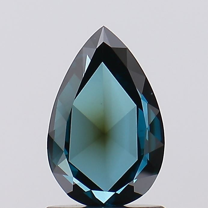1.02 CT Fancy Deep Blue PEAR