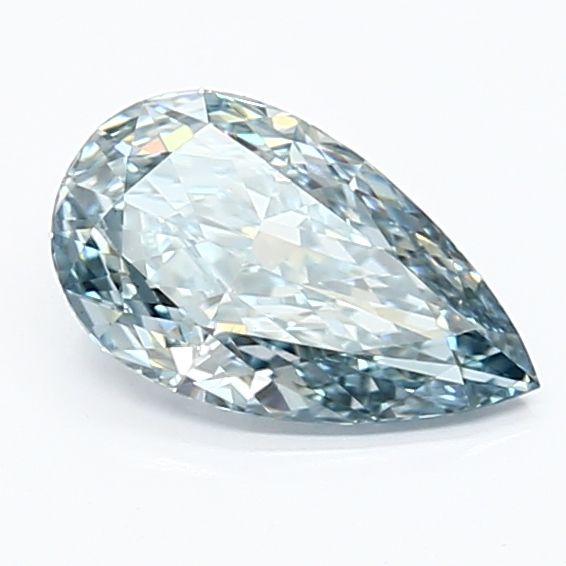 1.02 CT Fancy Vivid Blue PEAR