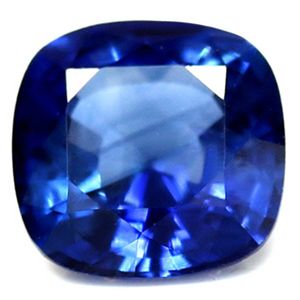 SAPPHIRE FACETED 1.03ct BLUE Intense Blue SI SRILANKA HEATED