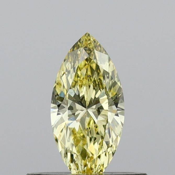 0.37 CT Fancy Intense Yellow MARQUISE