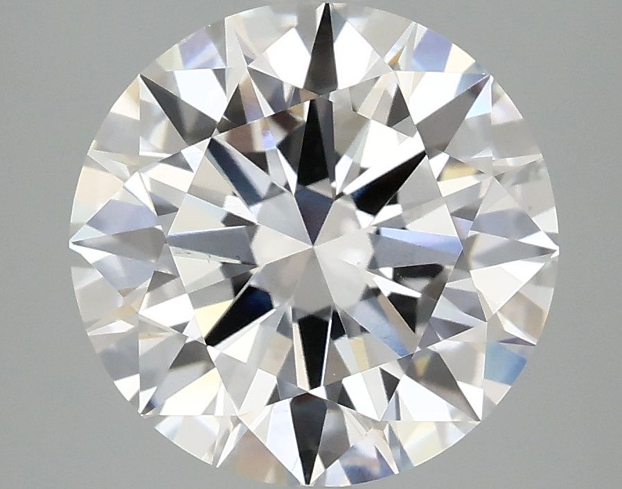 Diamant Rond 4.01 ct - Couleur D - Pureté VS2