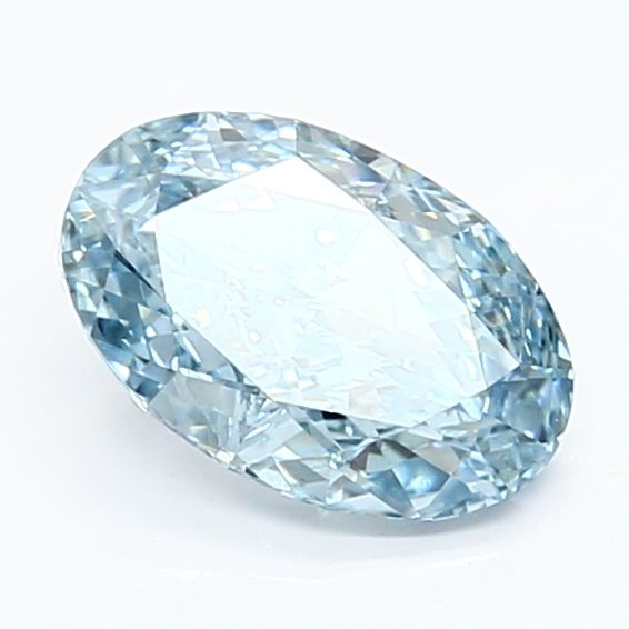 1.31 CT Fancy Intense Blue OVAL
