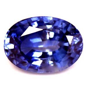Szafir 1,10 ct, niebieski, szlif owalny